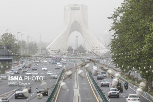 افزایش آلودگی هوا تا حد بسیار ناسالم در تهران و کرج