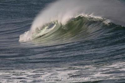 افزایش ارتفاع موج تا 1 و نیم متر در دریای خزر