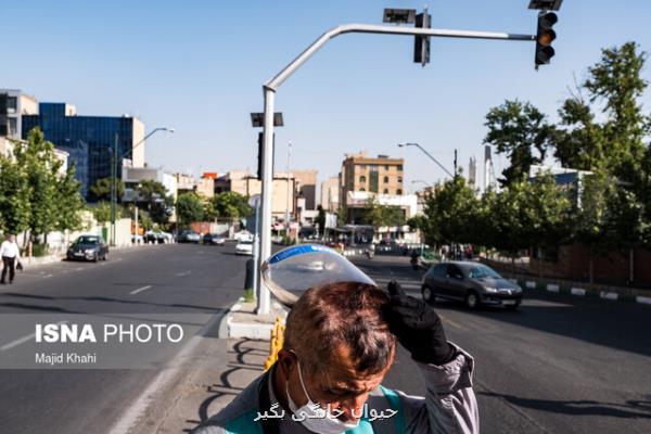 کاهش نسبی دما در استان تهران