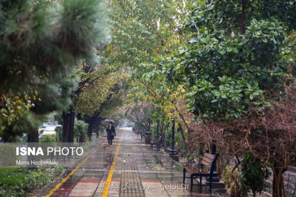 رگبار و رعدوبرق در بعضی نقاط کشور