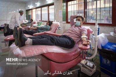 کاهش ذخایر خون در 6 استان