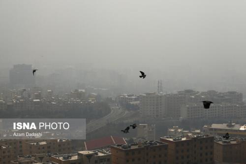 افزایش غلظت آلاینده ها درهوای تهران و کرج