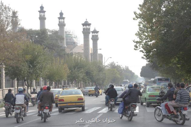 نفوذ گرد و خاک از استانهای مجاور به تهران