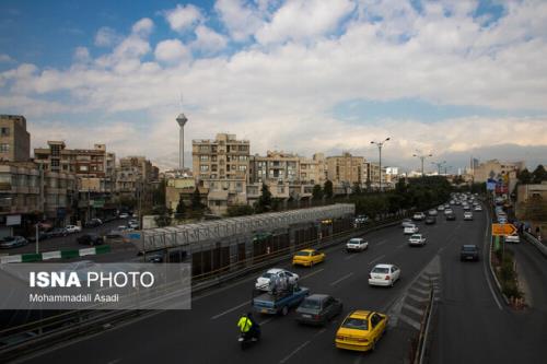 تنفس هوای قابل قبول در بیشتر منطقه های تهران طی امروز