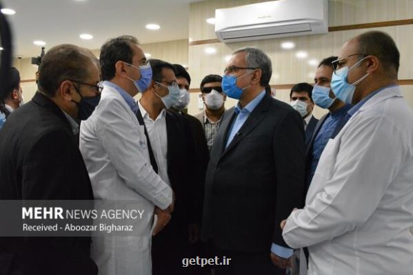 بازدید سرزده عین اللهی از بیمارستان شفا یحیاییان
