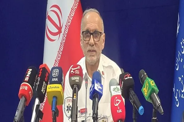 برقراری ۲۵ میلیون تماس با اورژانس تخریب ۲۲۲ آمبولانس در حوادث اخیر