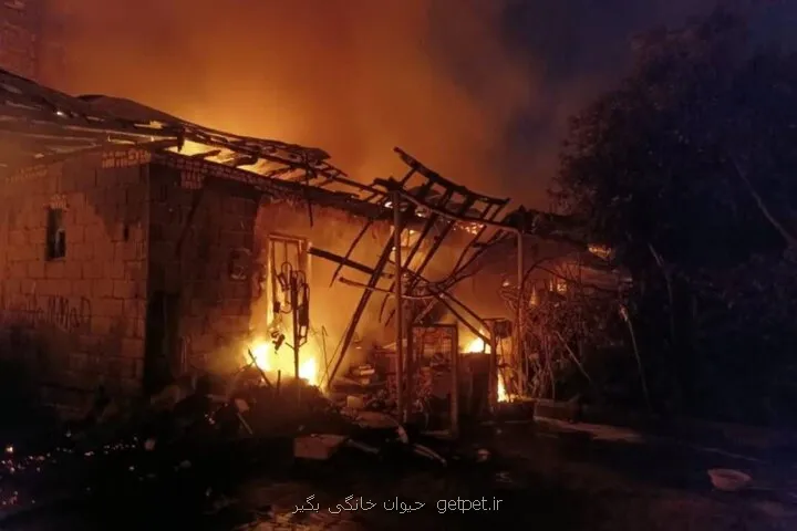 جزییات آتشسوزی مجموعه انباری در جاده مخصوص