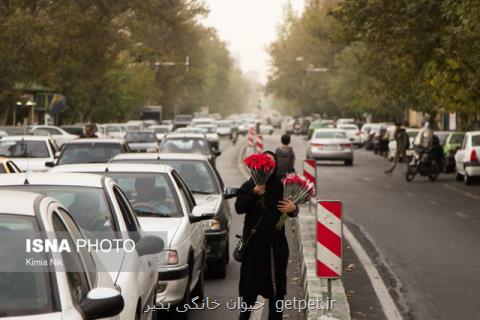 افزایش غلظت آلاینده های هوای تهران طی فردا