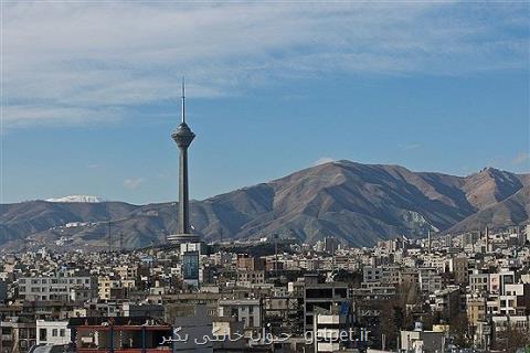 وزش باد و بارش پراكنده در تهران در روز طبیعت