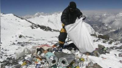 تلاش نپال برای پاكسازی اورست از زباله ها