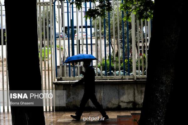 آگهی هواشناسی درباره تشدید بارش ها در كشور