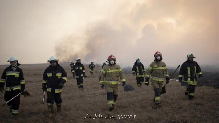 حریق گسترده در بزرگ ترین پارك ملی لهستان