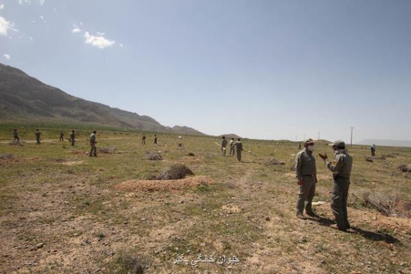 رفع تصرف از ۲۰۰ هكتار اراضی ملی بختگان