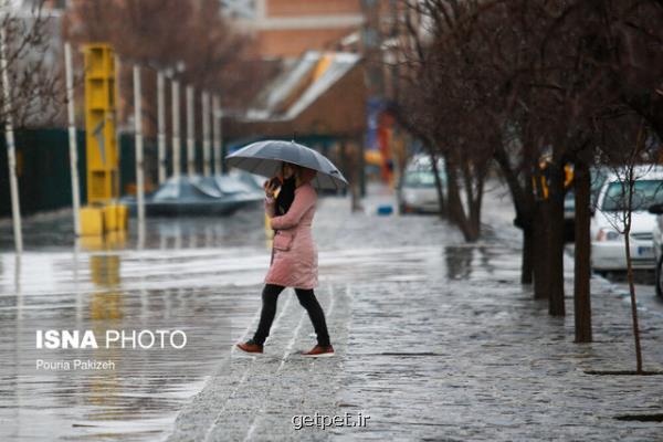 كاهش 6 تا 10 درجه ای دمای هوا در نوار شمالی كشور