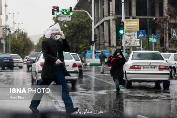 بارش باران در 26 استان كشور